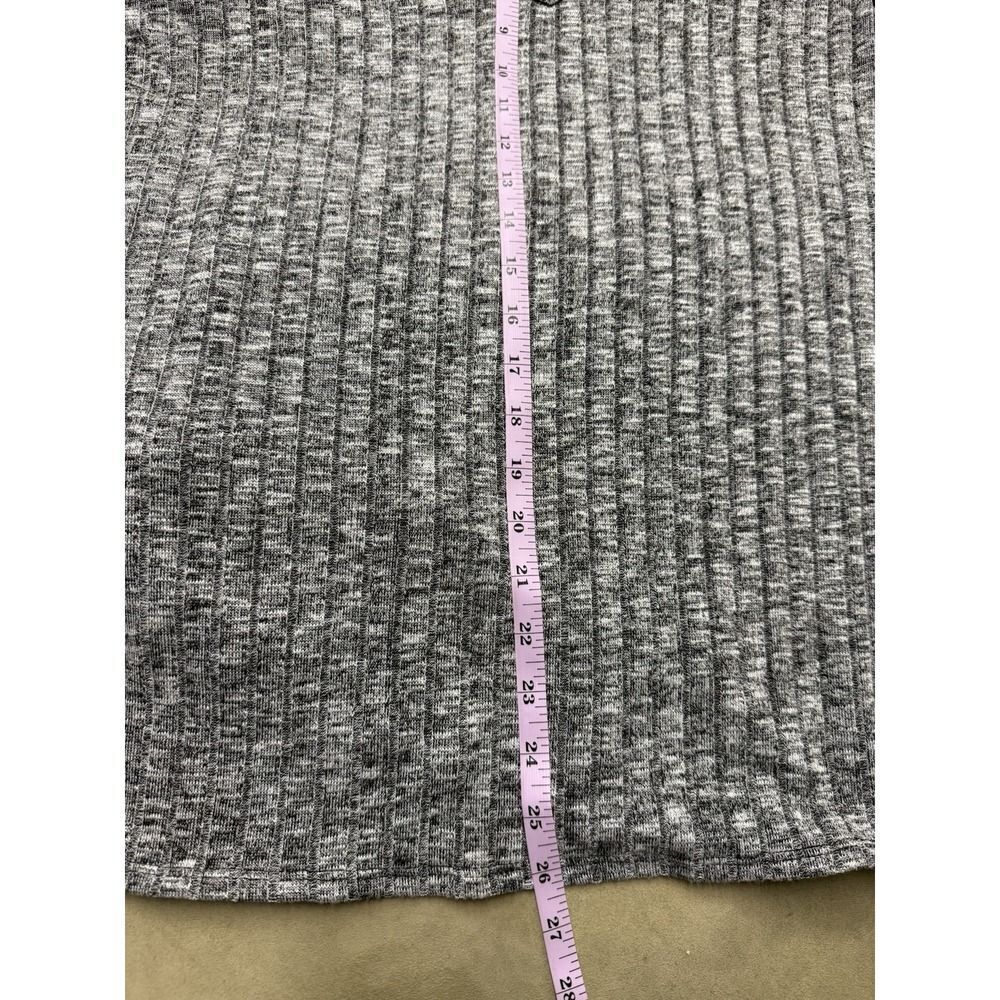 M C Michelle By Comune Grey Ribbed Long Sleeve Sweater. Womens. Sz S - Picture 9 of 11